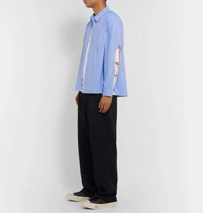 visvim Albacore Enthusiast Embroidered Cotton Shirt outlook