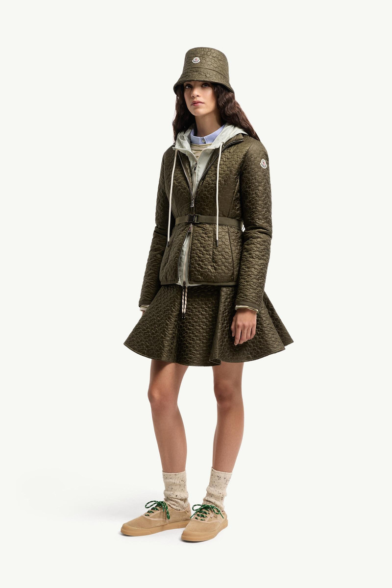 Moncler Floral-Quilted Padded Mini Skirt outlook