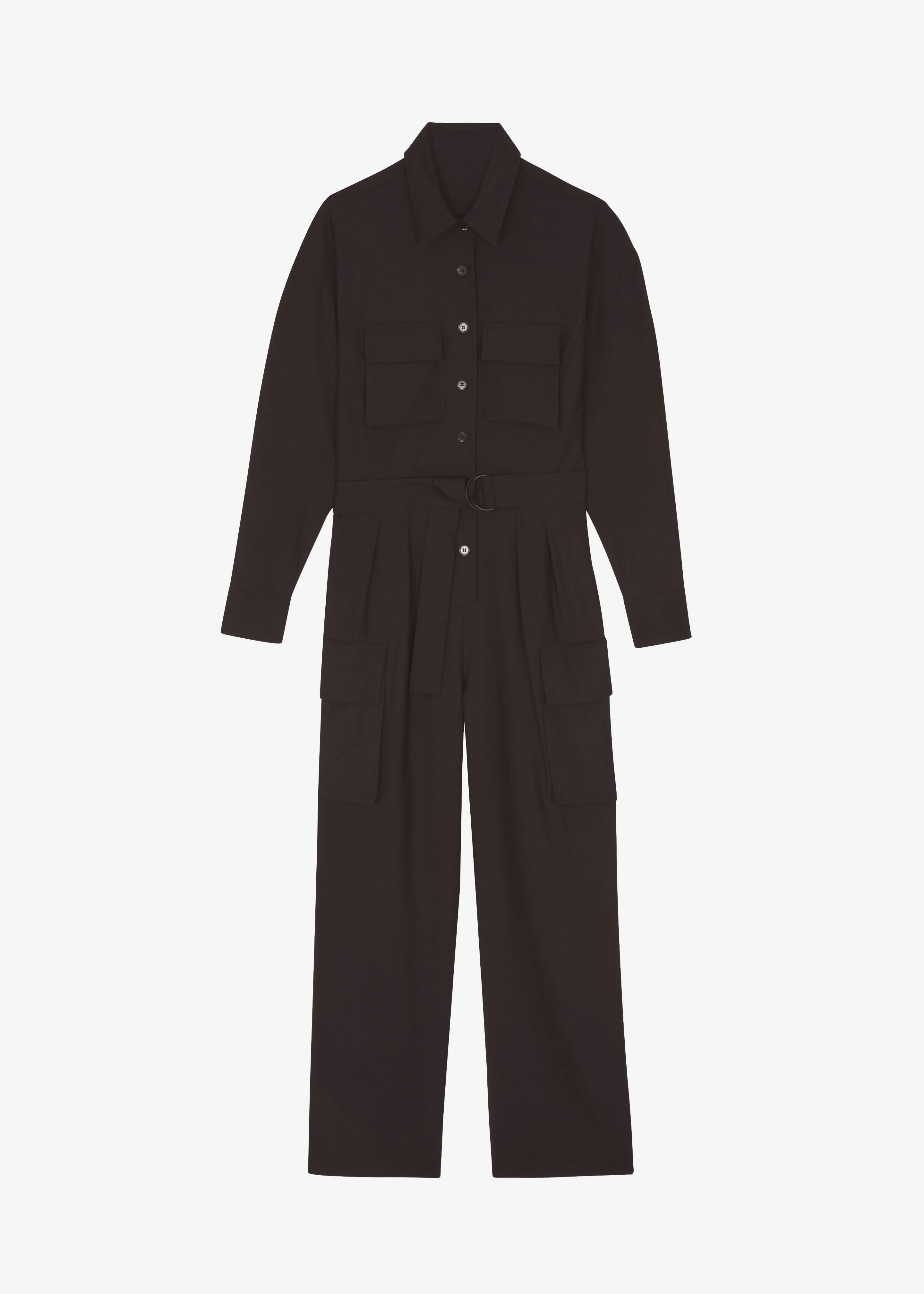 Suzie Jumpsuit - Brown - 1