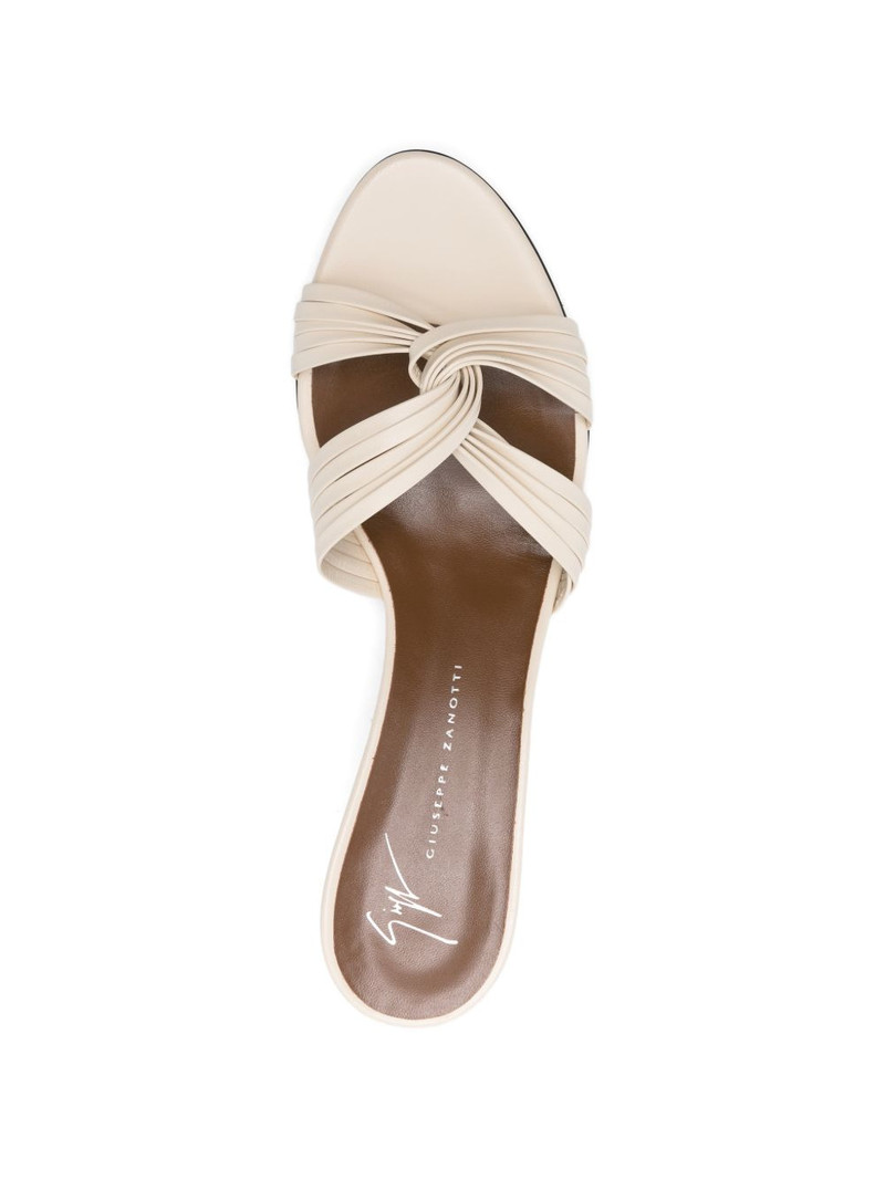 knotted leather sandals 4
