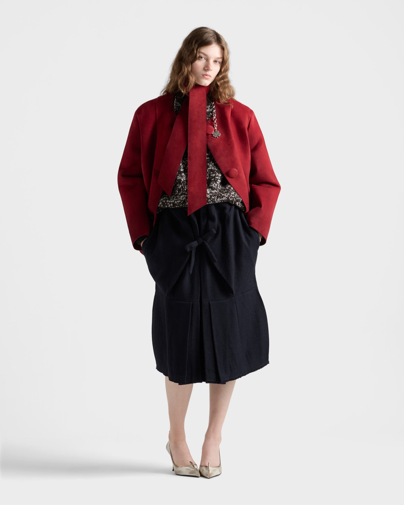 Prada Wool crew-neck sweater with pendants outlook