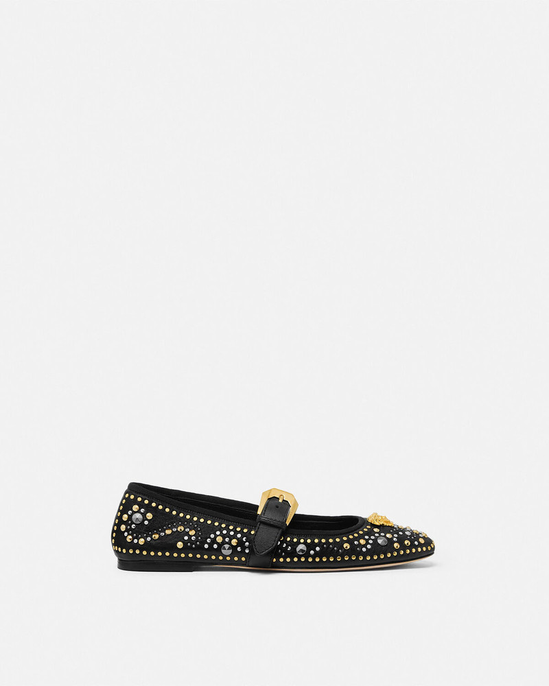 Studded La Medusa Ballerinas - 1