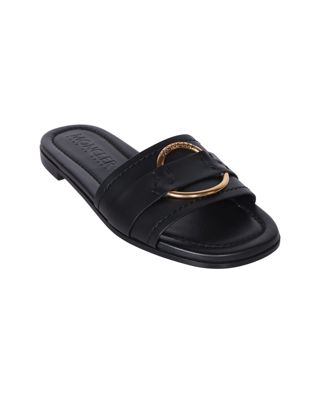 Bell Leather Slides - 2