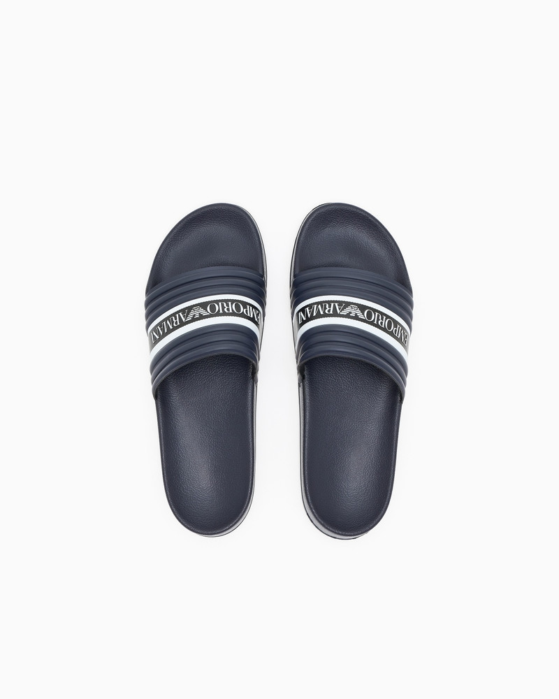 PVC SLIDES WITH LOGO TAPE 3