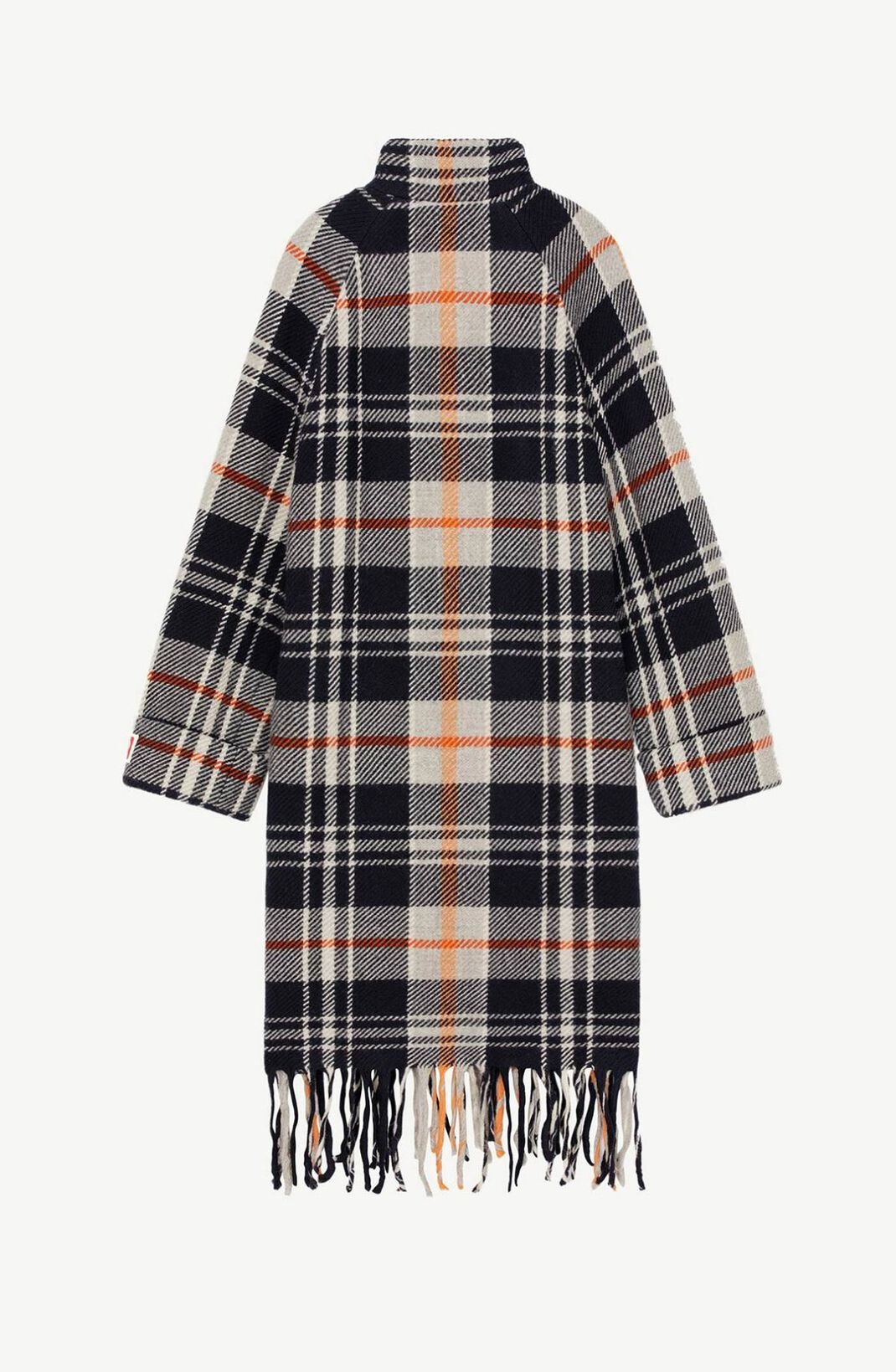 Checked woollen coat - 2