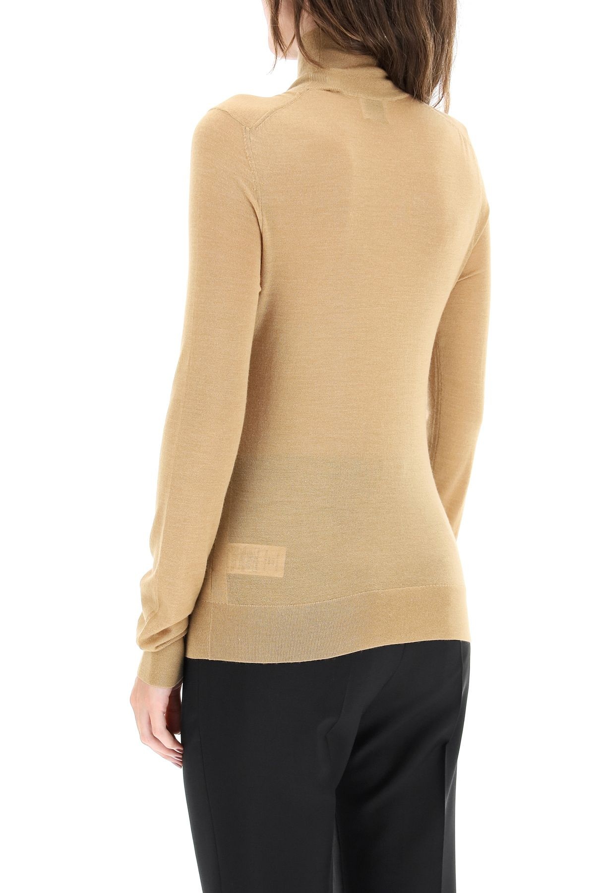 CASHMERE BLEND TURTLENECK - 4