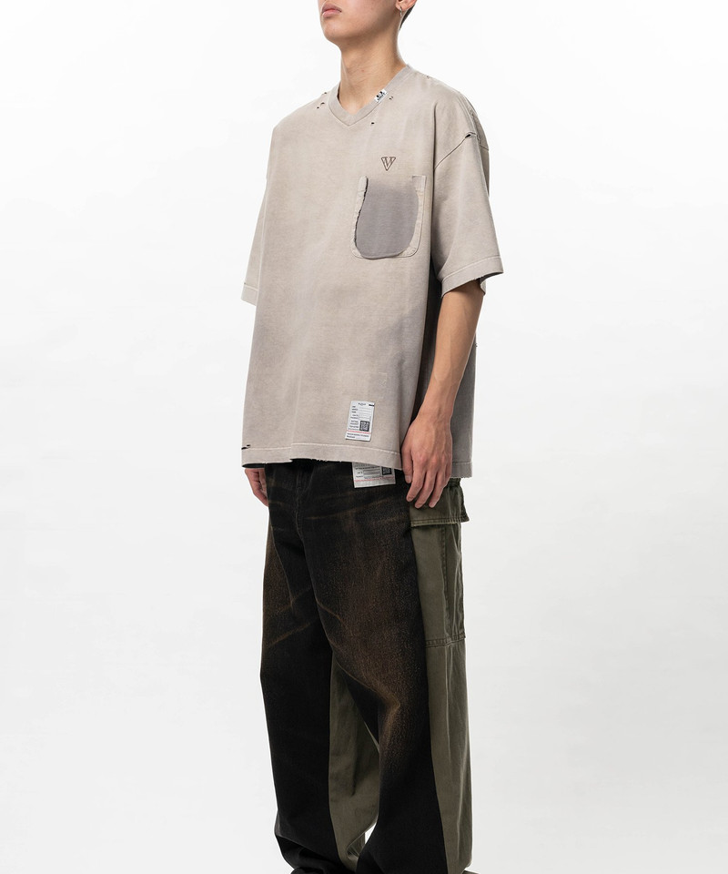 Sun Faded Like V-neck T-shirt 9