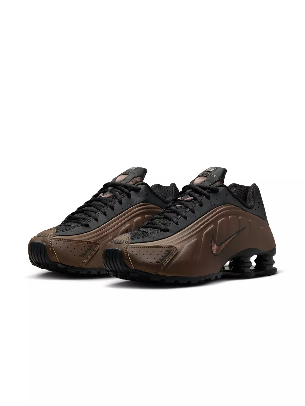 Shox R4 "Off Noir/Ironstone" Women's Shoe - 5