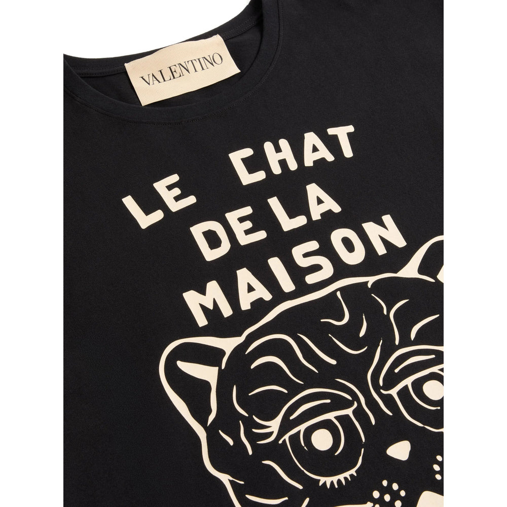 Valentino Black T-Shirts & Vests - T-Shirts Men - 3