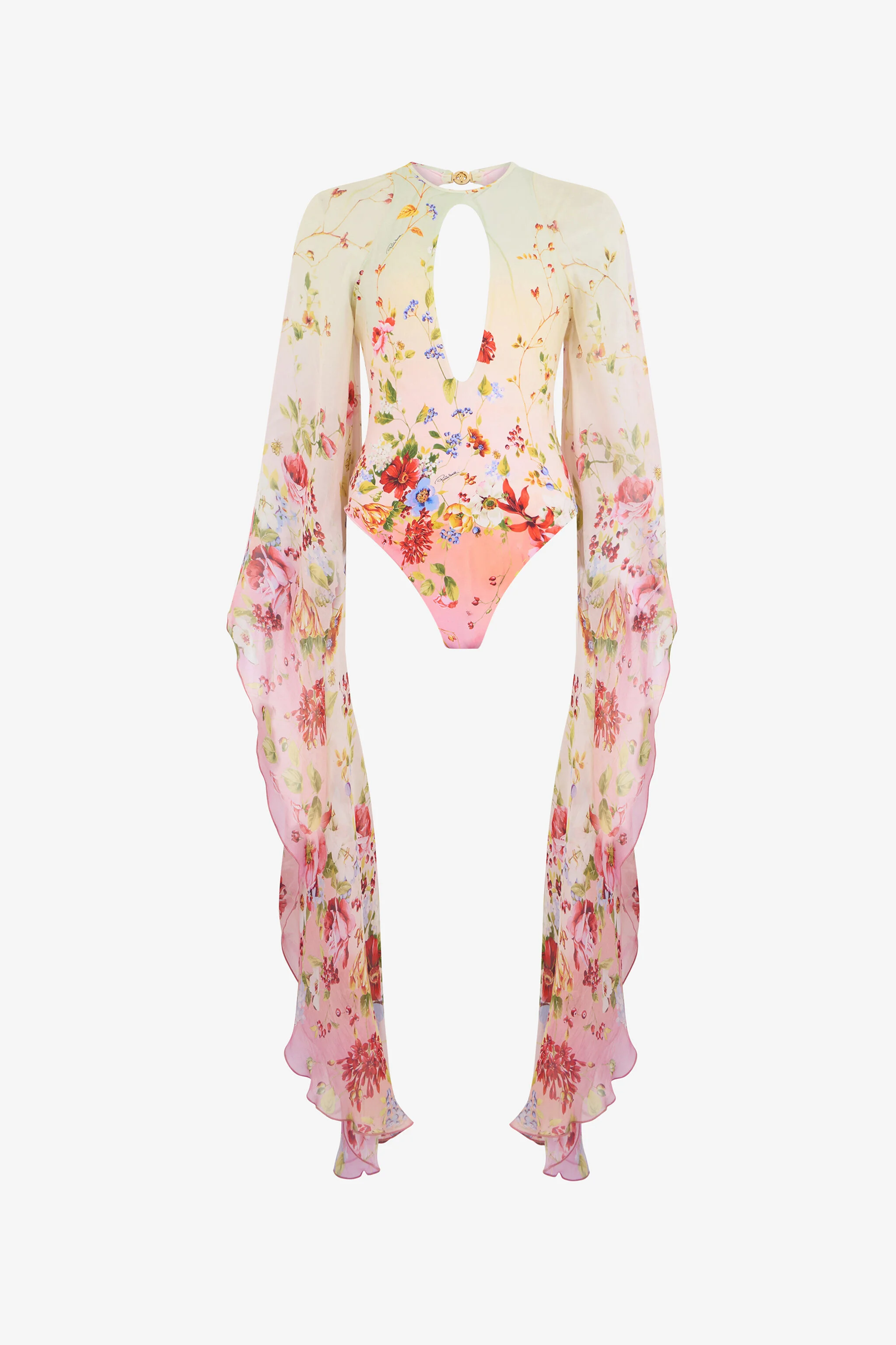 Miami Flowers One-Piece Swimsuit - 1
