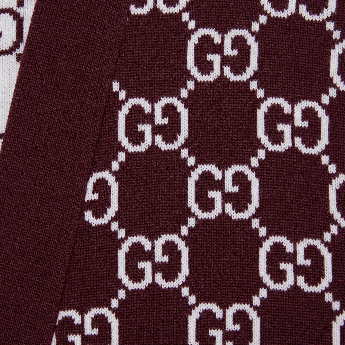 Reversible GG wool jacquard cardigan - 7