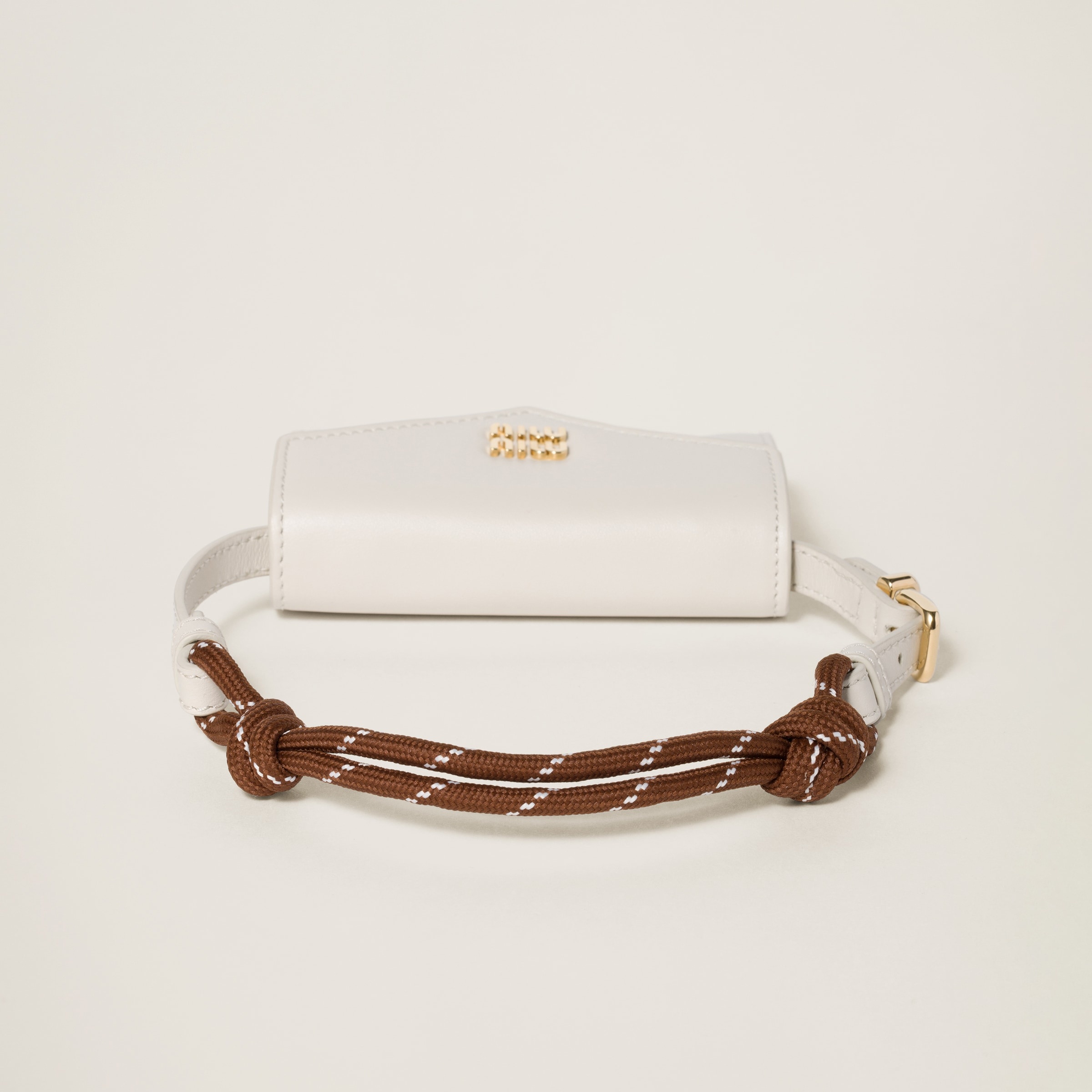 Leather shoulder wallet - 4
