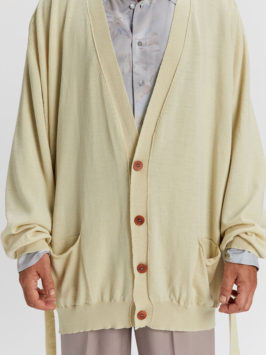 Grampa Light Cardigan Greenish - 8