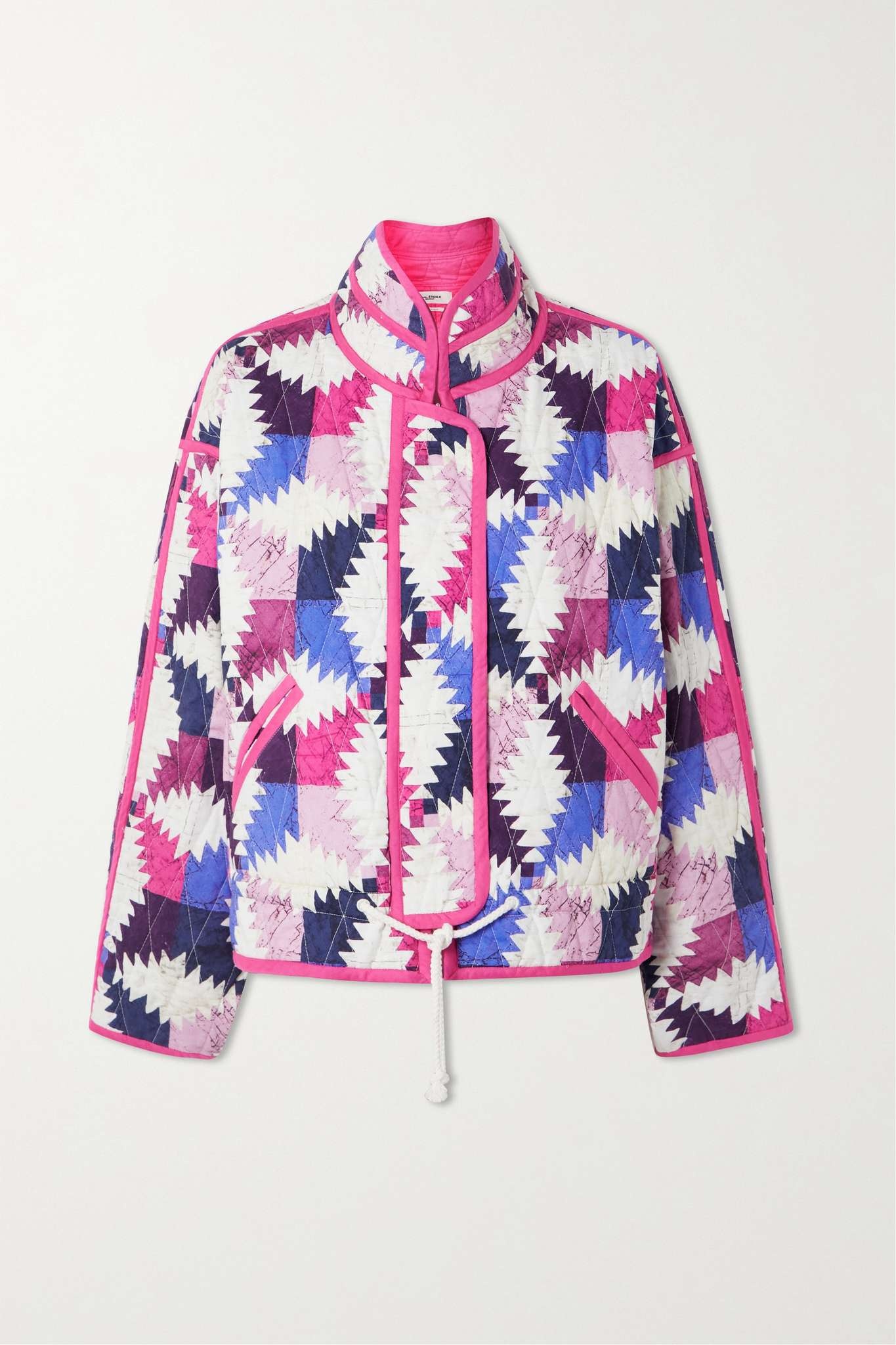 Hazzle printed cotton-twill jacket - 1