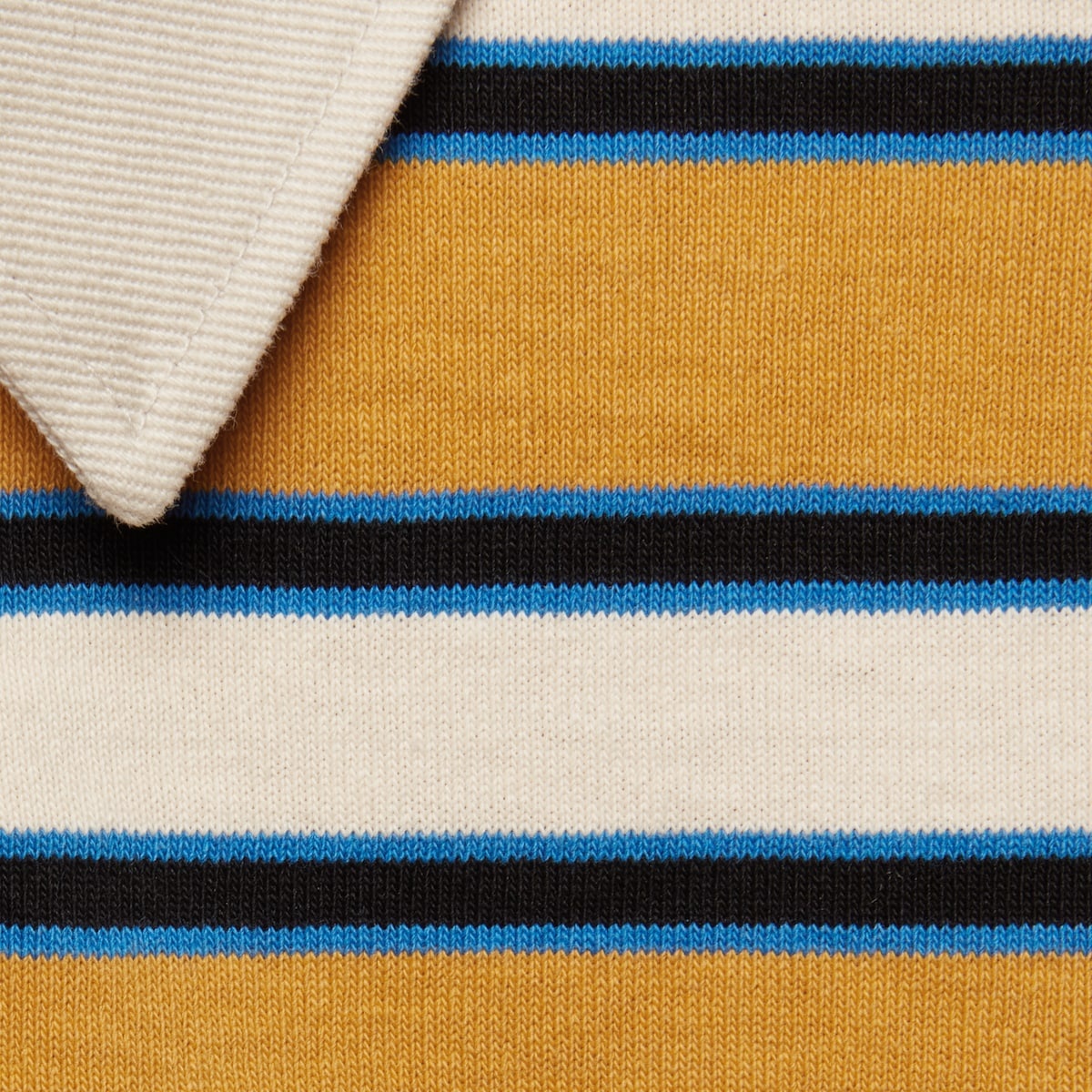 Striped polo shirt with patch - 5