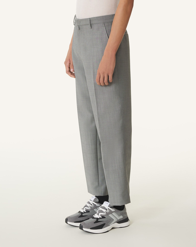 STRAIGHT-LEG MOHAIR WOOL PANTS 3