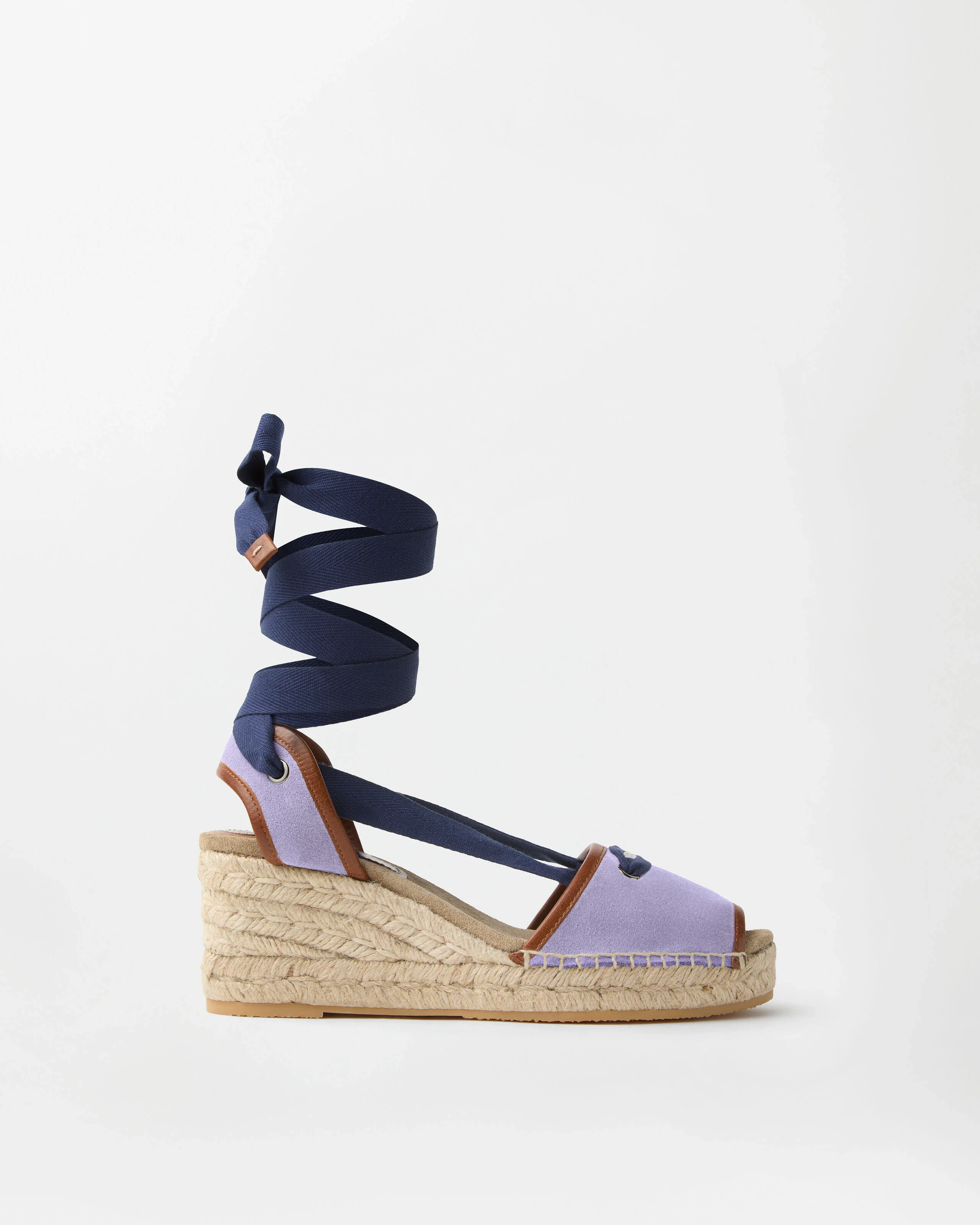Lola Suede Wedge Sandals 65 mm - 1