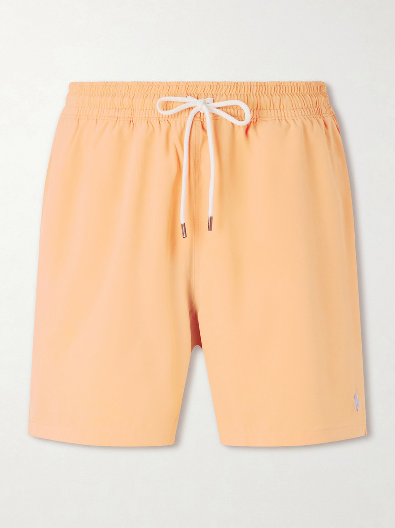 Traveler Straight-Leg Mid-Length Recycled Swim Shorts 1