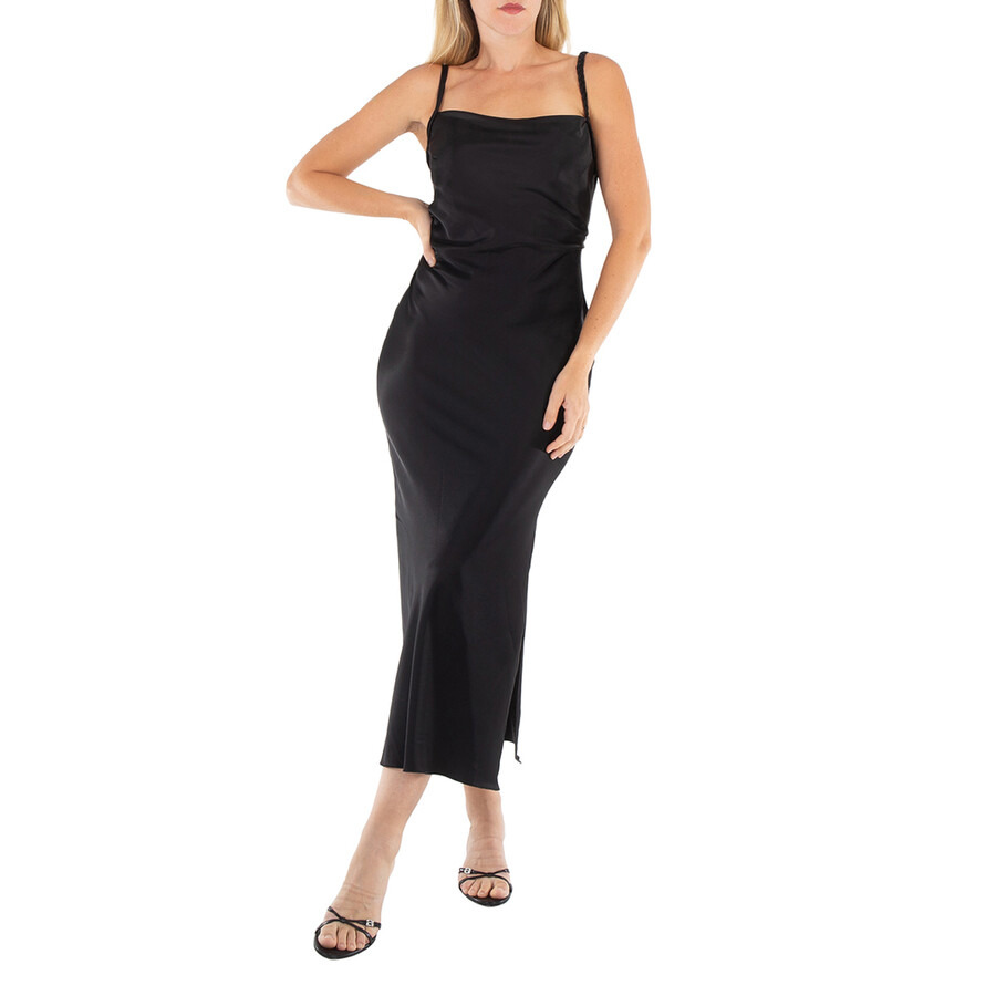 Nanushka Fiore Midi Satin Dress - 4