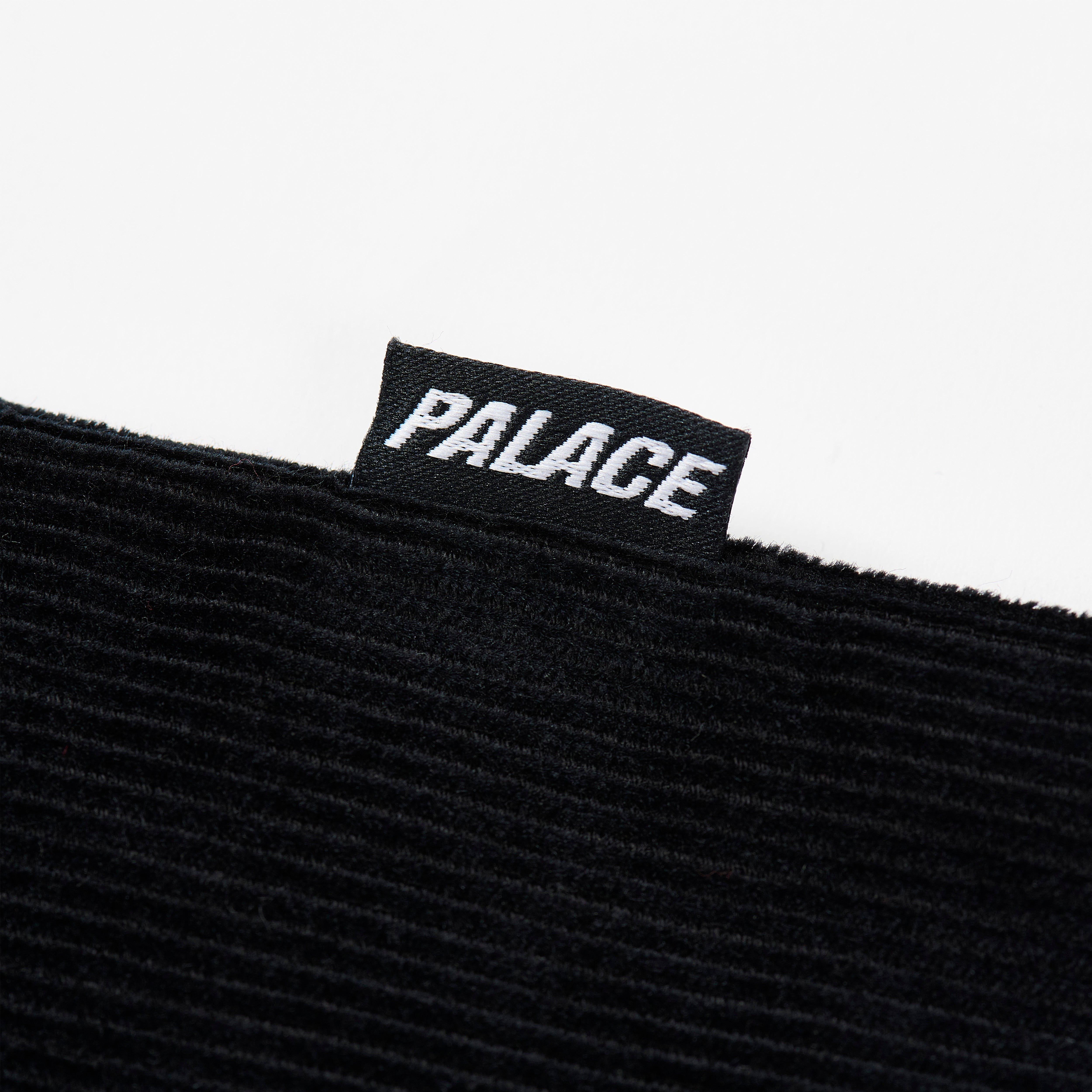 DOUBLE POCKET CORD OVERSHIRT BLACK - 4
