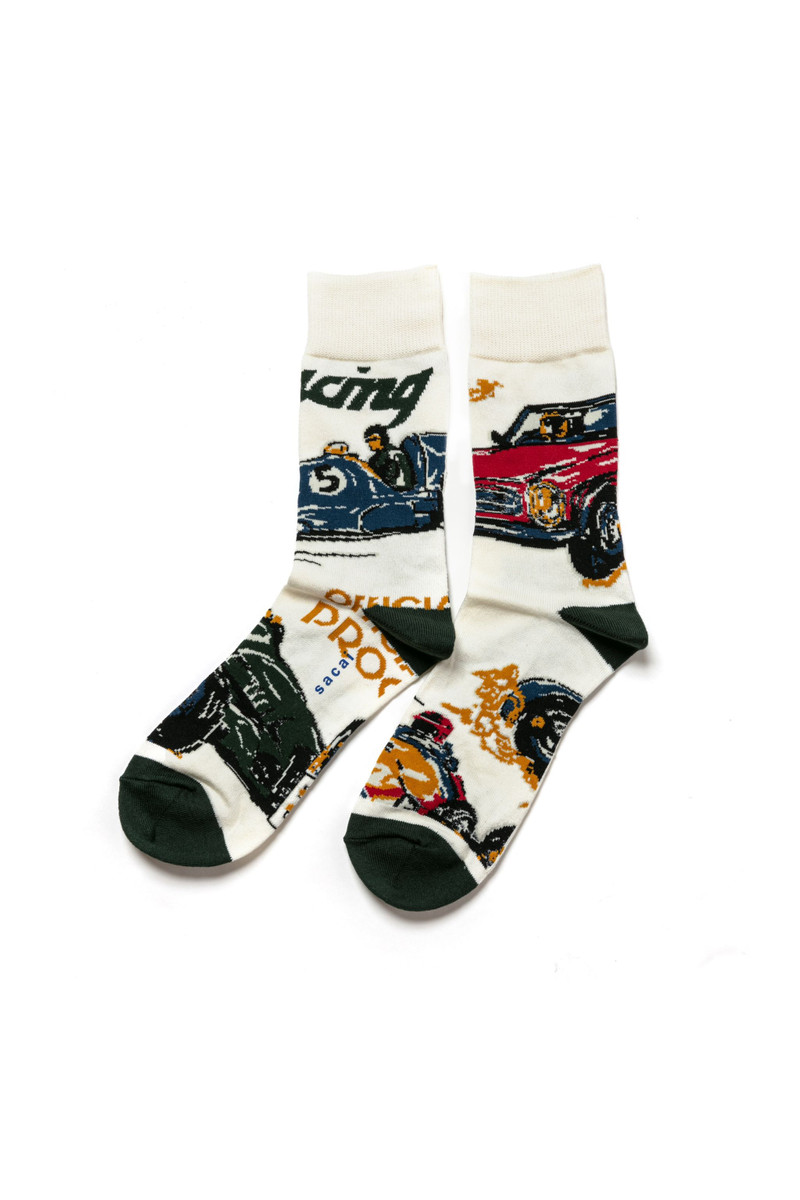 Car Race Socks 1
