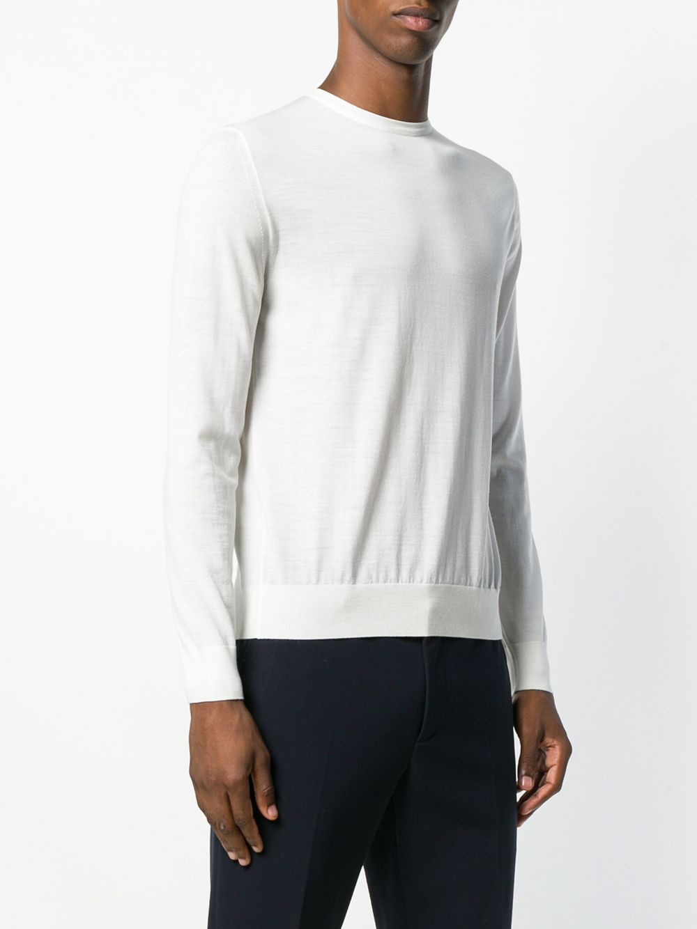 crew-neck wool sweater - 3