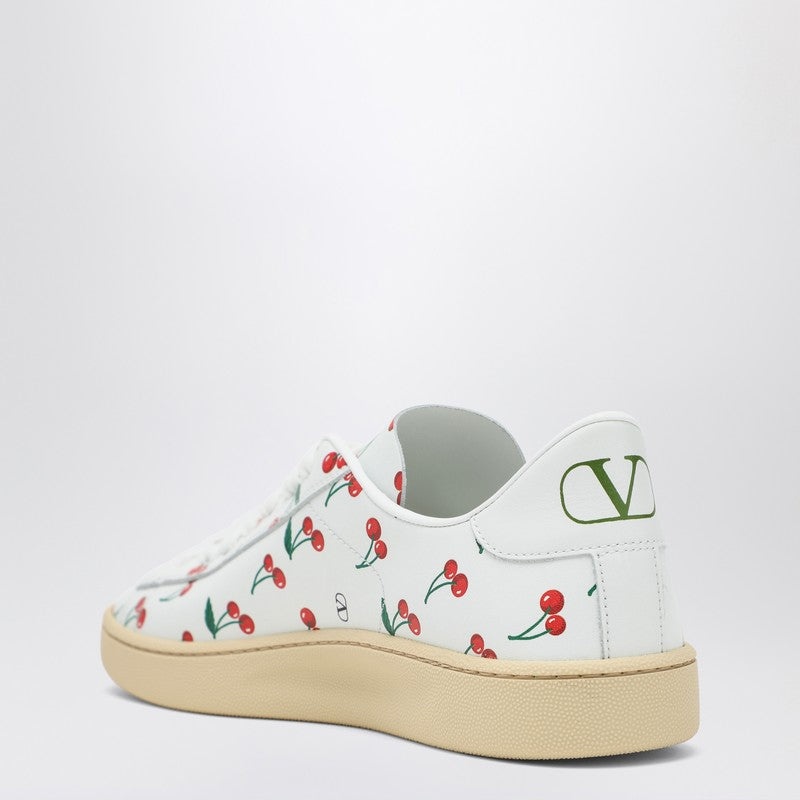 Valentino Garavani Royco Sneaker White With Cherryfic Pattern Women - 2