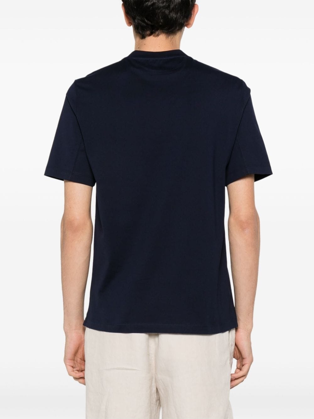 logo-print cotton T-shirt - 4