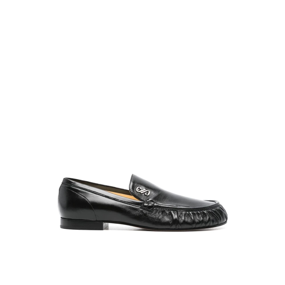 Proenza Schouler BLACK LEATHER PARK LOAFERS | miinto