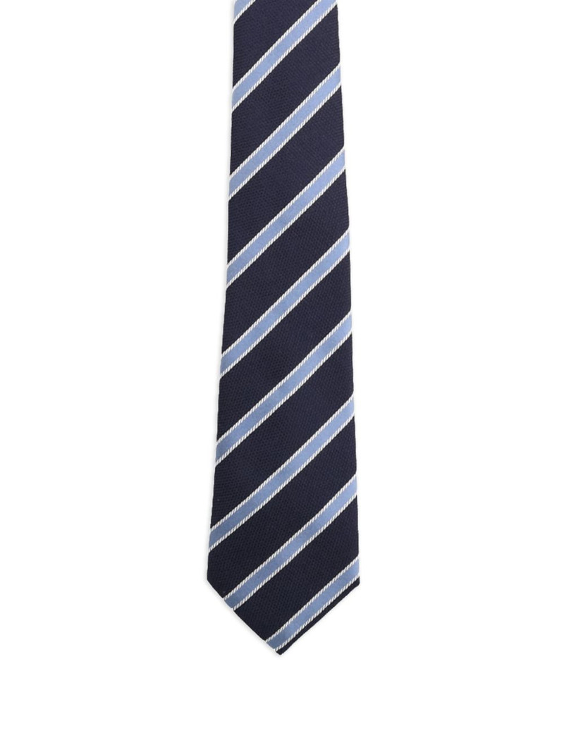 GIORGIO ARMANI striped tie outlook
