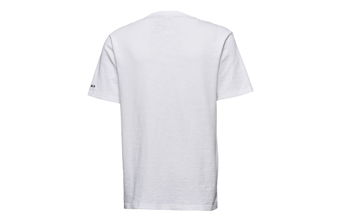 Men's Converse Classic Basic Casual Short Sleeve White 10008444-A01 - 2
