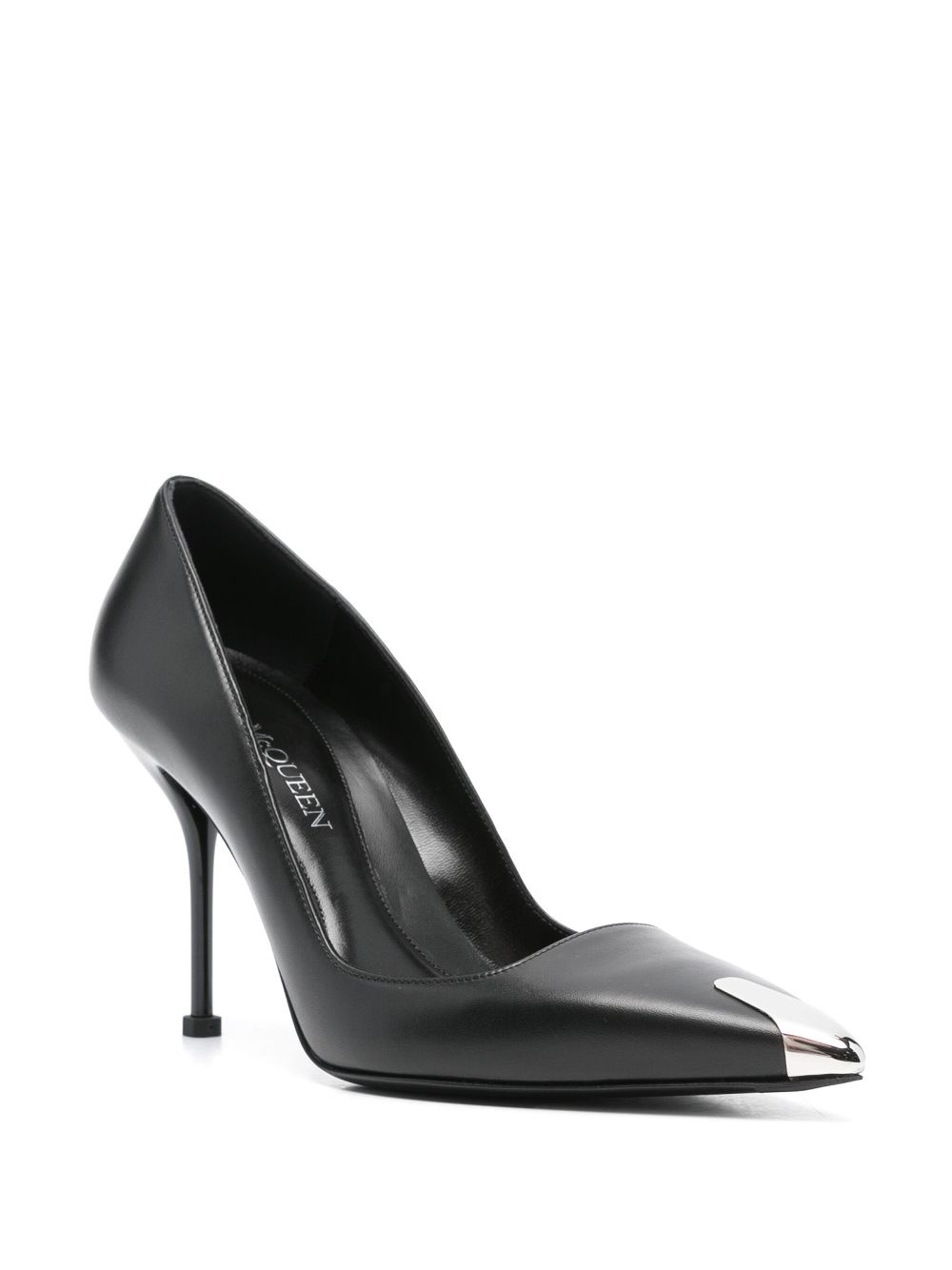 Punk 90mm leather pumps - 2
