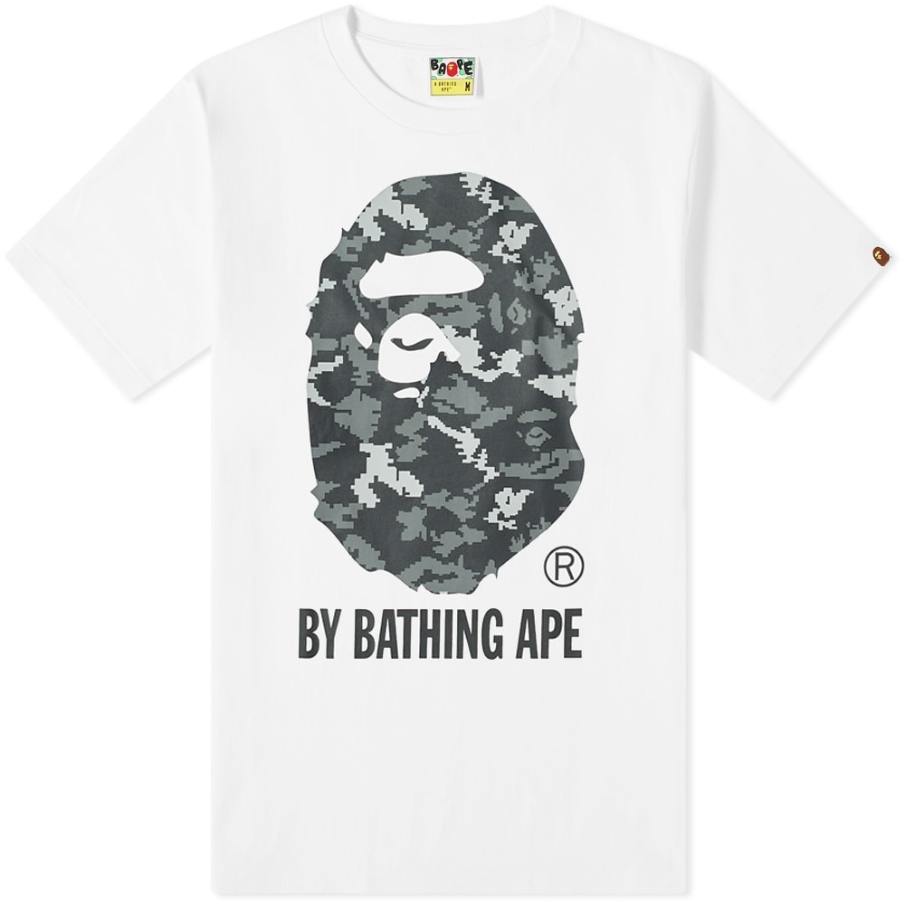 A Bathing Ape Digital Camo by Bathing Ape Relaxed Tee - 1