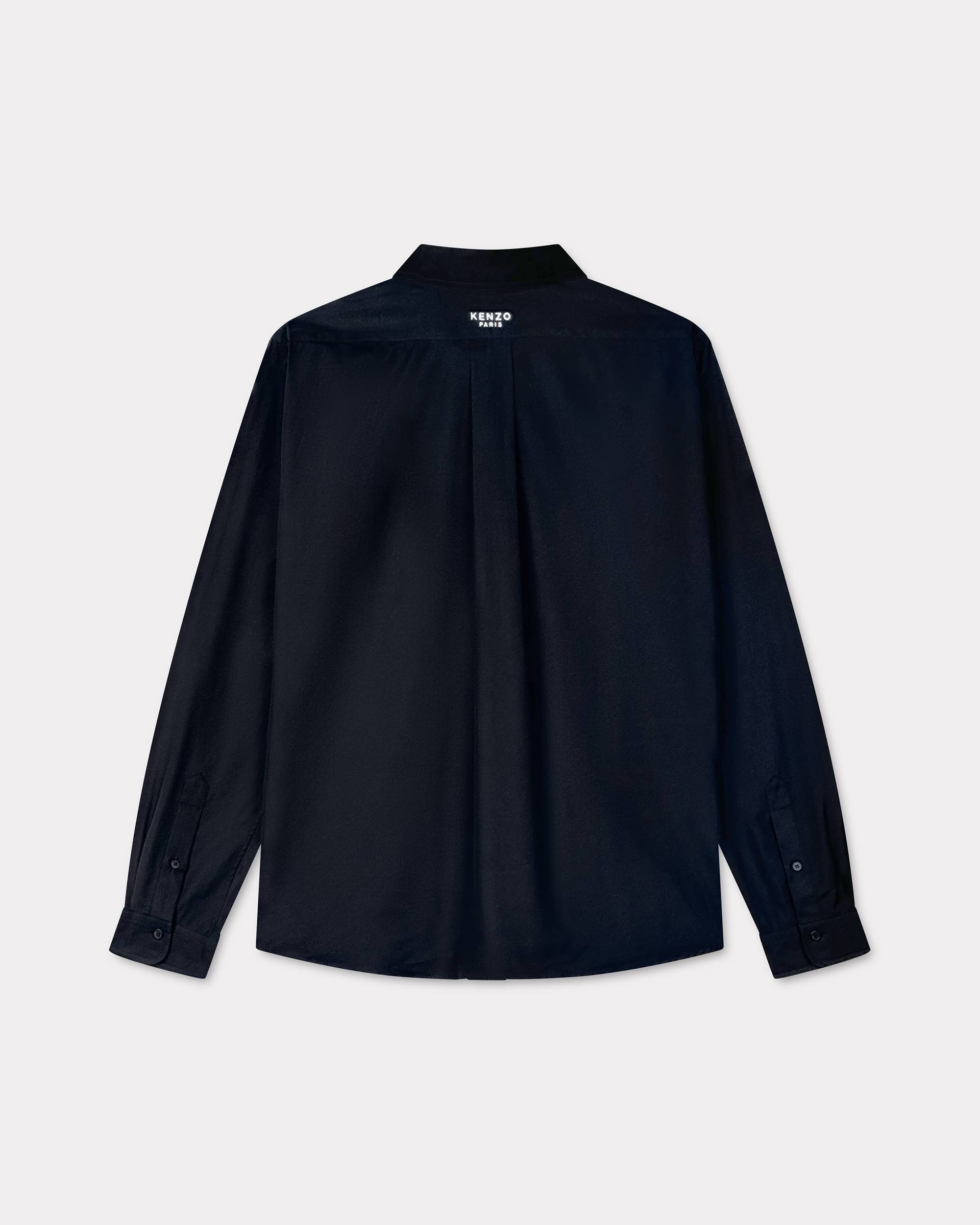 'Boke Flower' embroidered casual shirt - 2