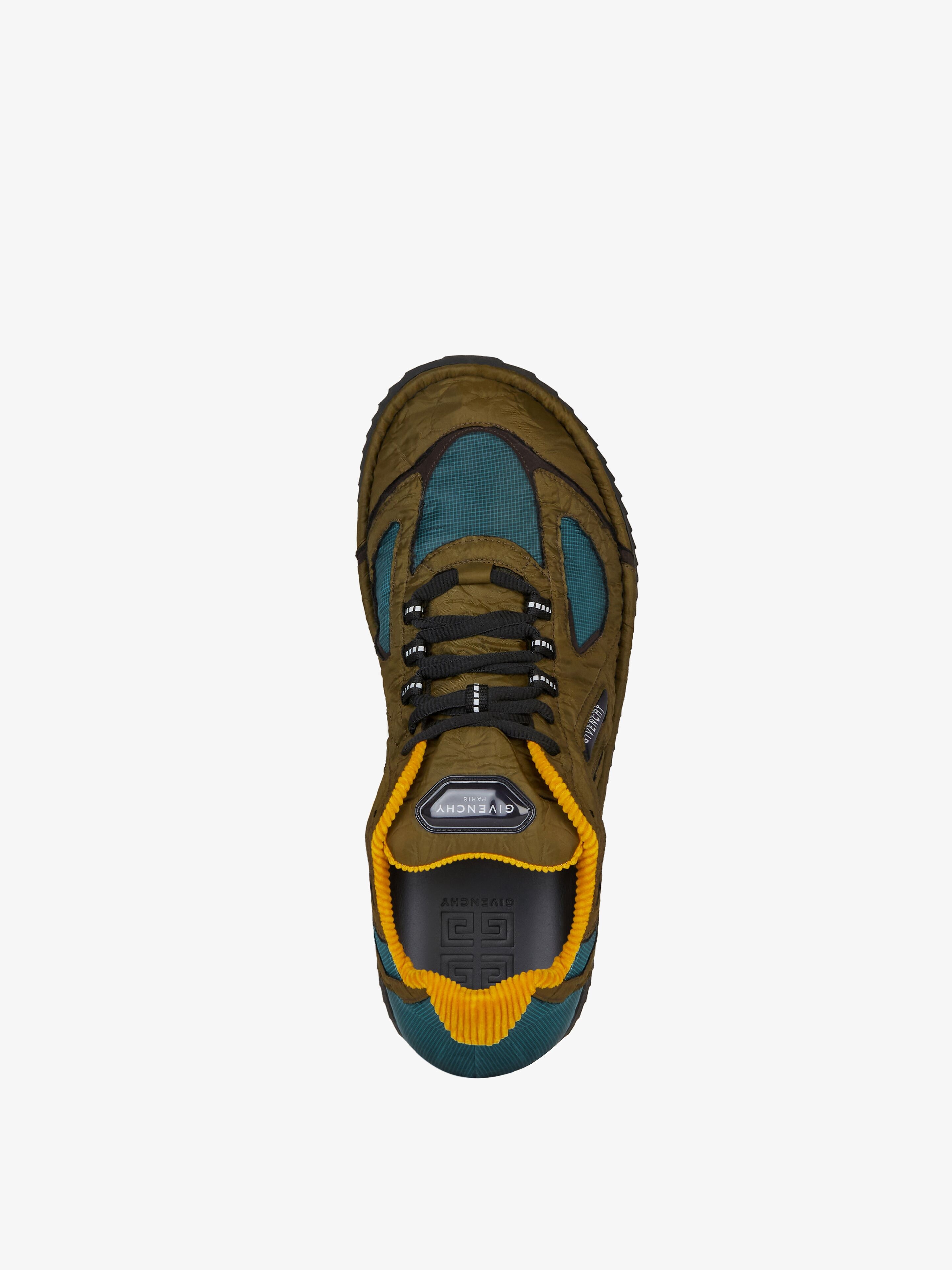 FLAT SNEAKERS IN SYNTHETIC FIBER - 4