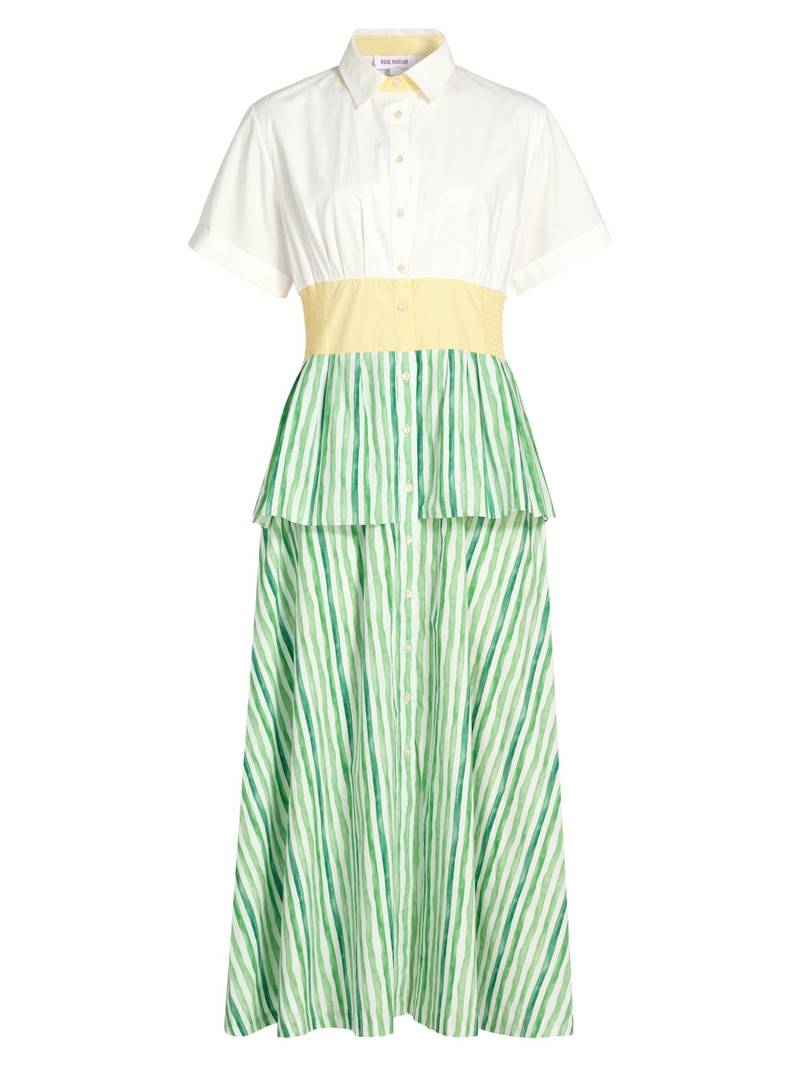 Women's Boogie Woogie Bugle Boy Midi-Dress - Green 1