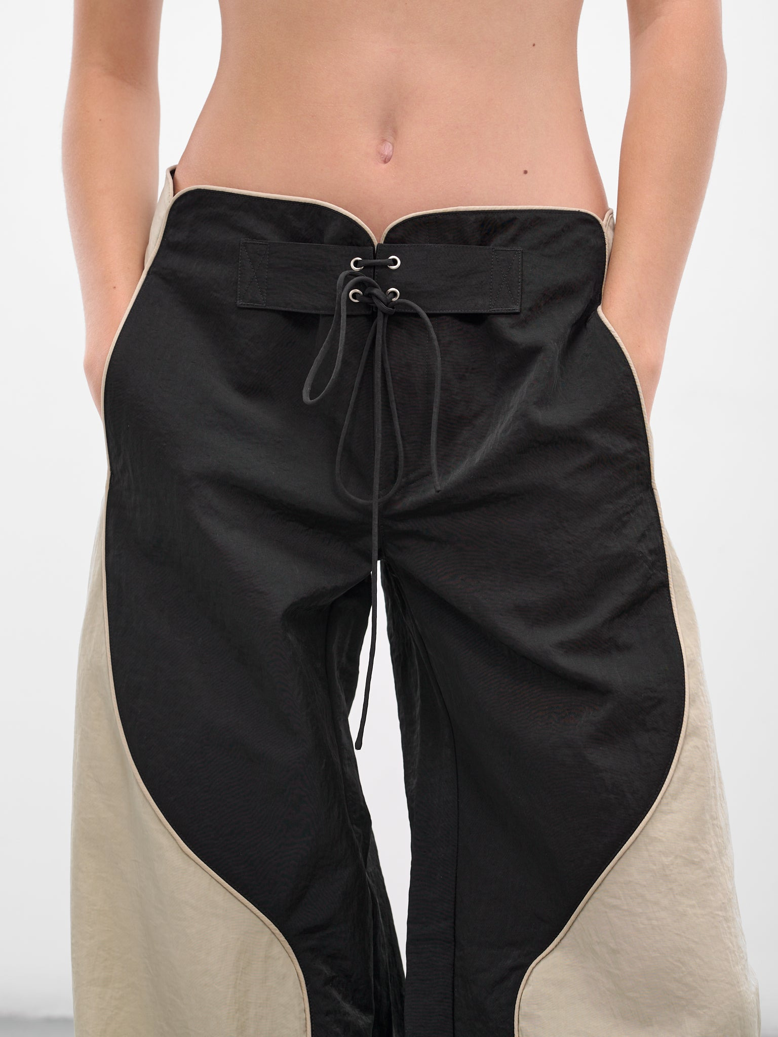 Hudson Boardie Contrast Silk Trousers - 5