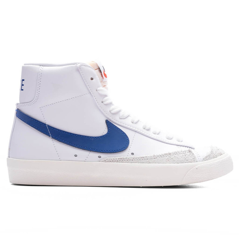 WOMEN'S BLAZER MID '77 - WHITE/GAME ROYAL - 1