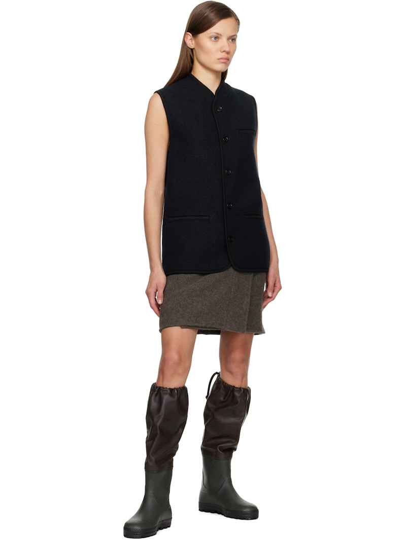 RIER SSENSE Exclusive Navy Walker Vest outlook