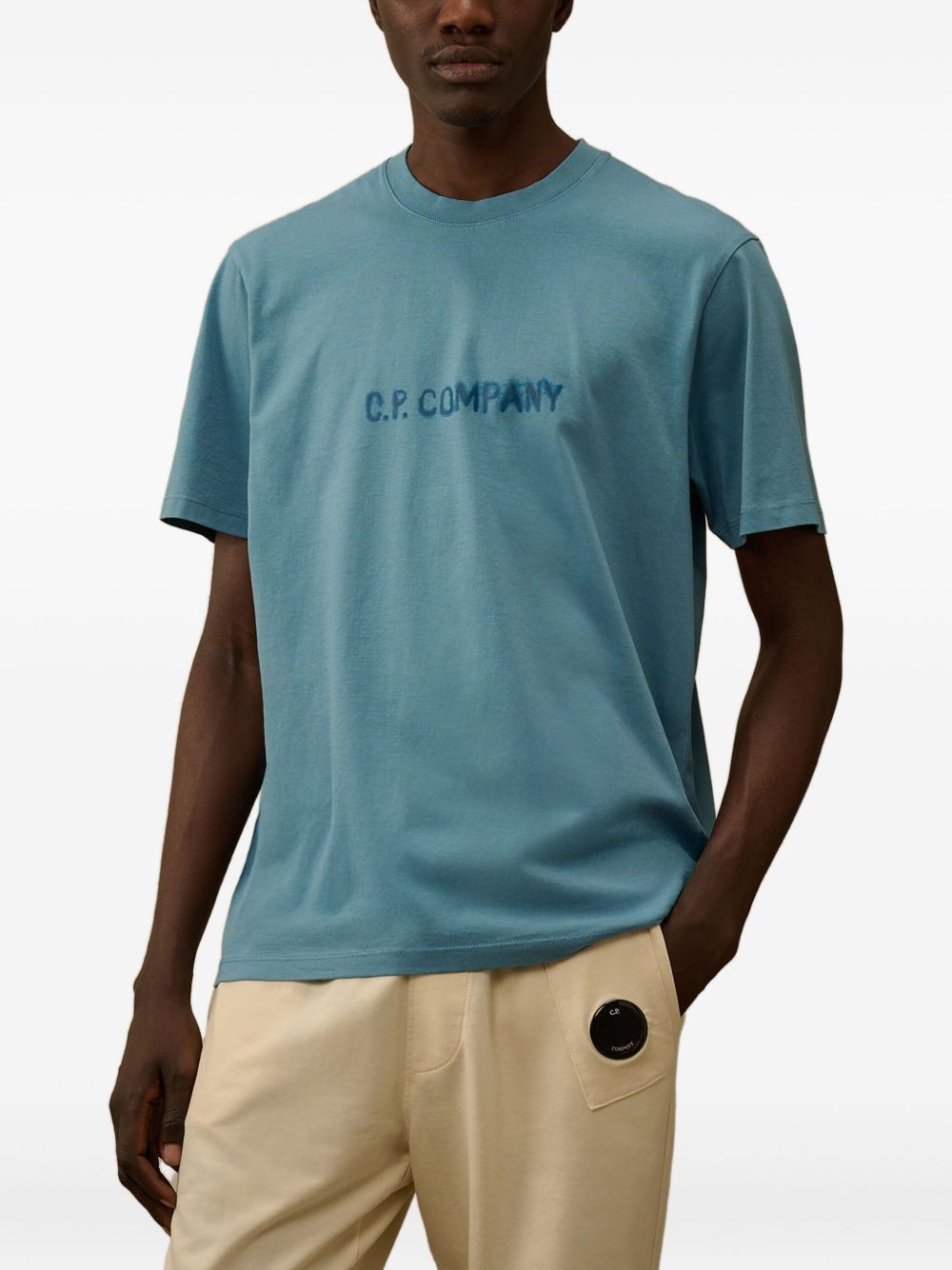 logo-print T-shirt - 3