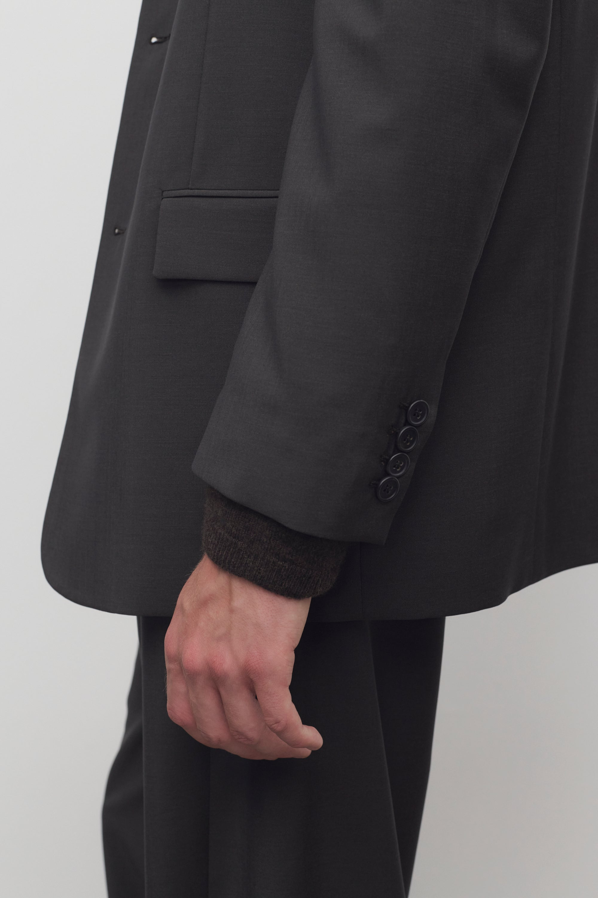 Sabriel Jacket in Virgin Wool and Mohair - 6