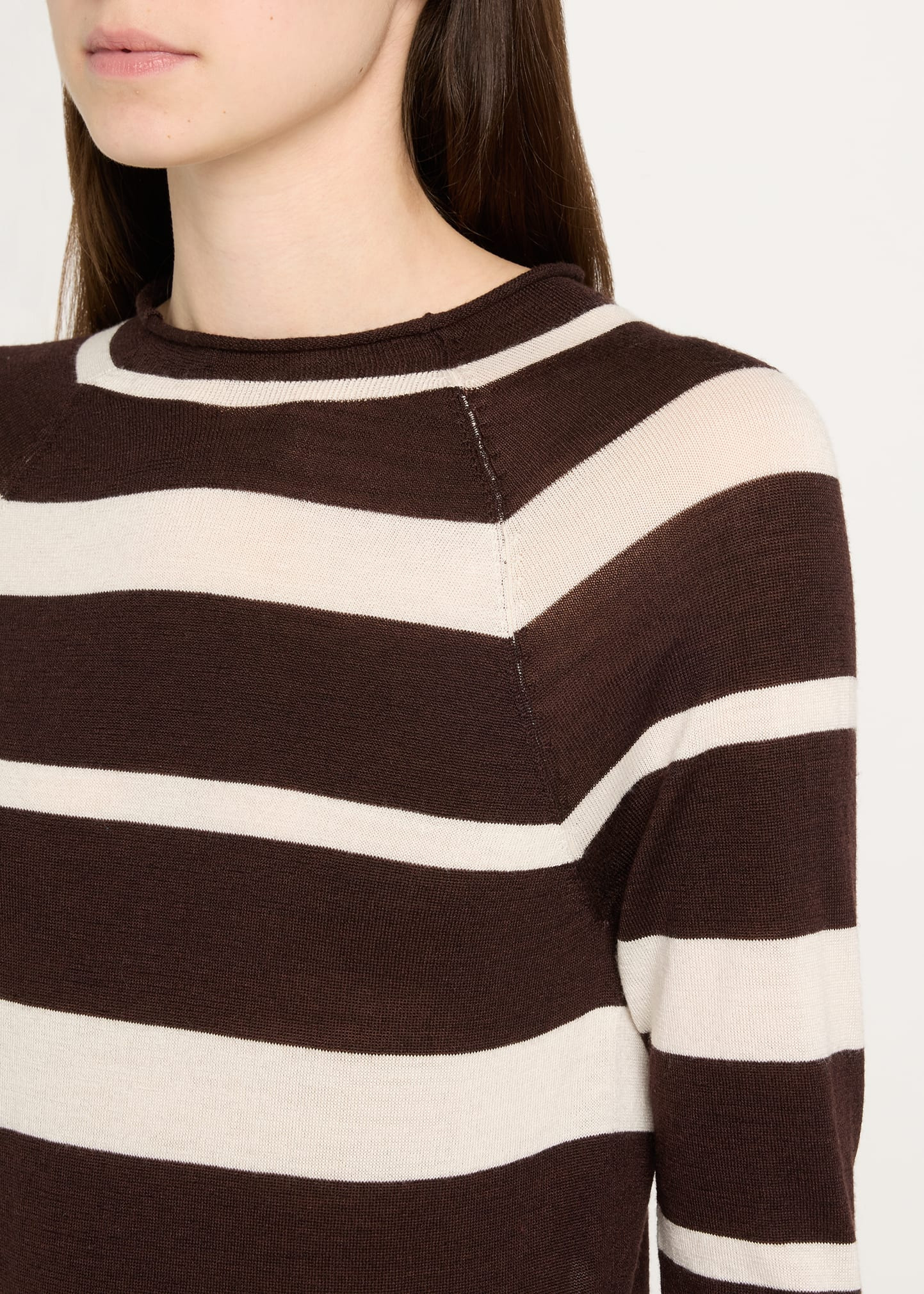Gia Stripe Superfine Merino Wool Top - 5