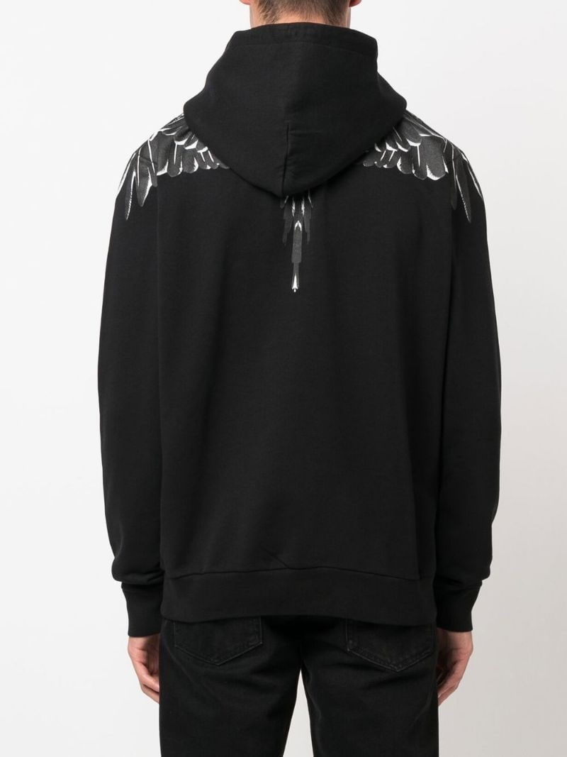 logo-print pullover hoodie - 4