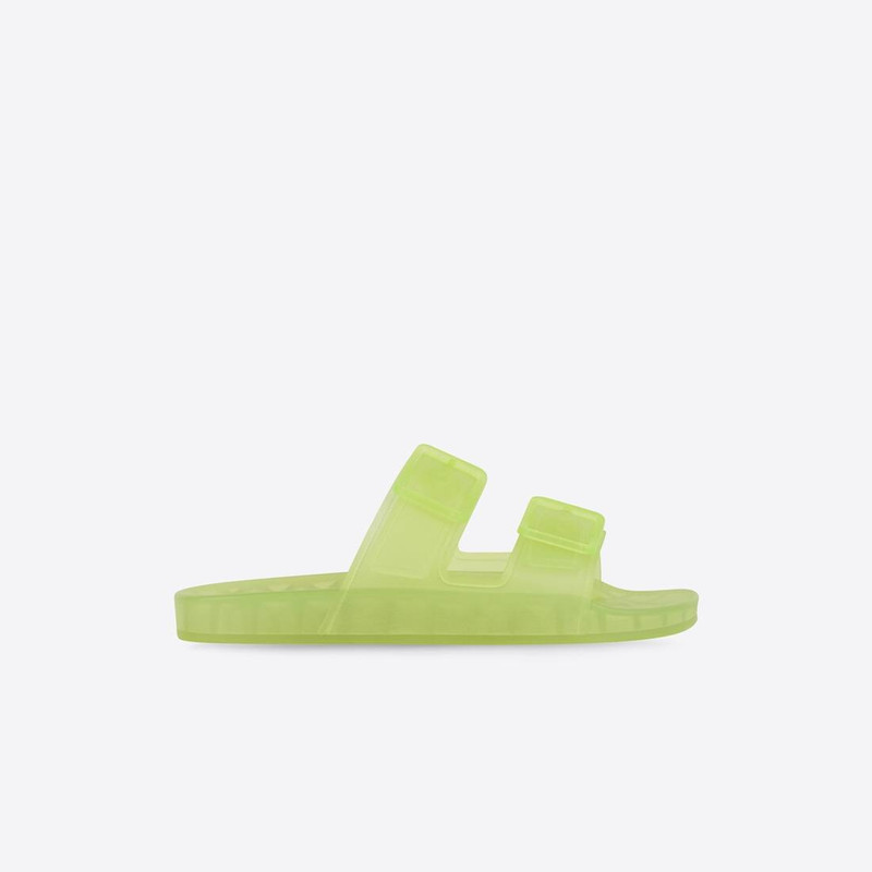 Women's Mallorca Sandal in Fluo Yellow - 1