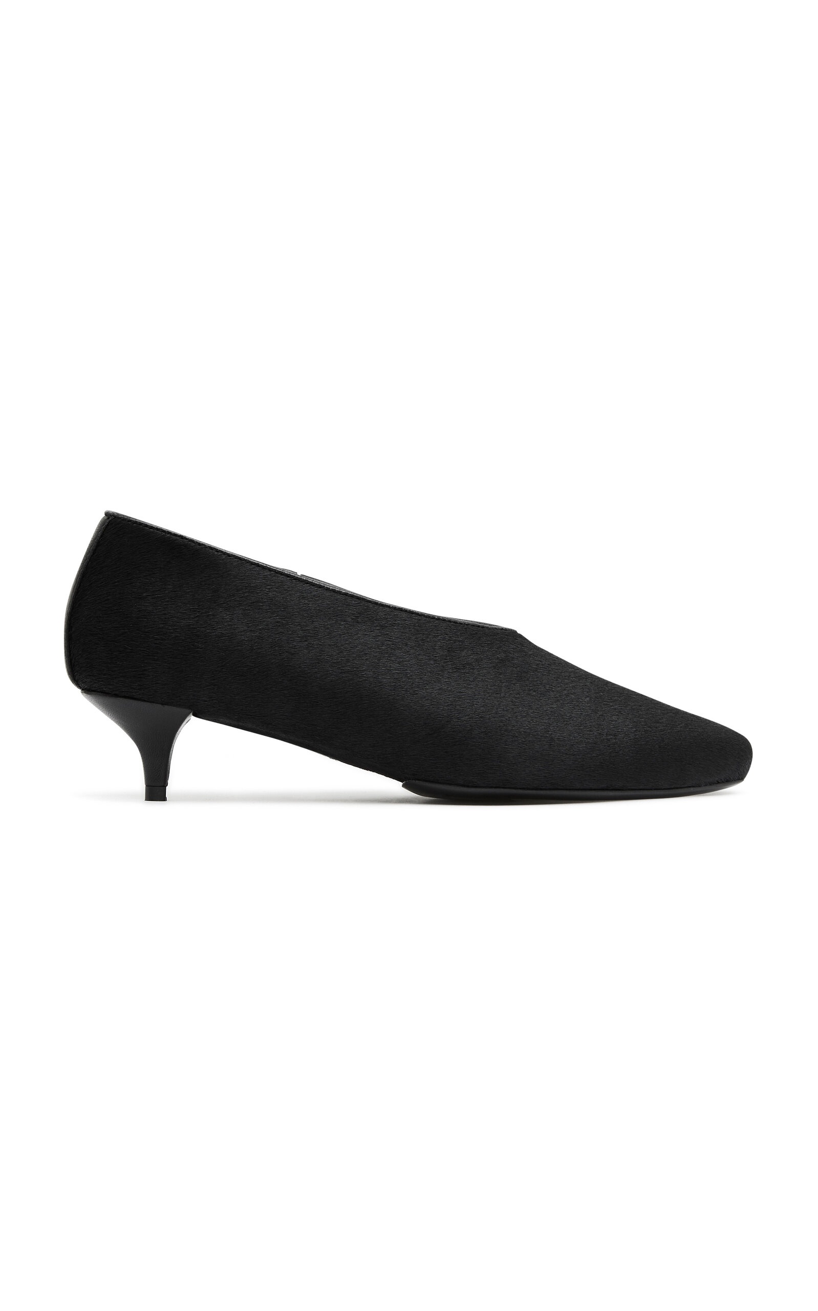 Pony Hair Glove Pumps black - 1