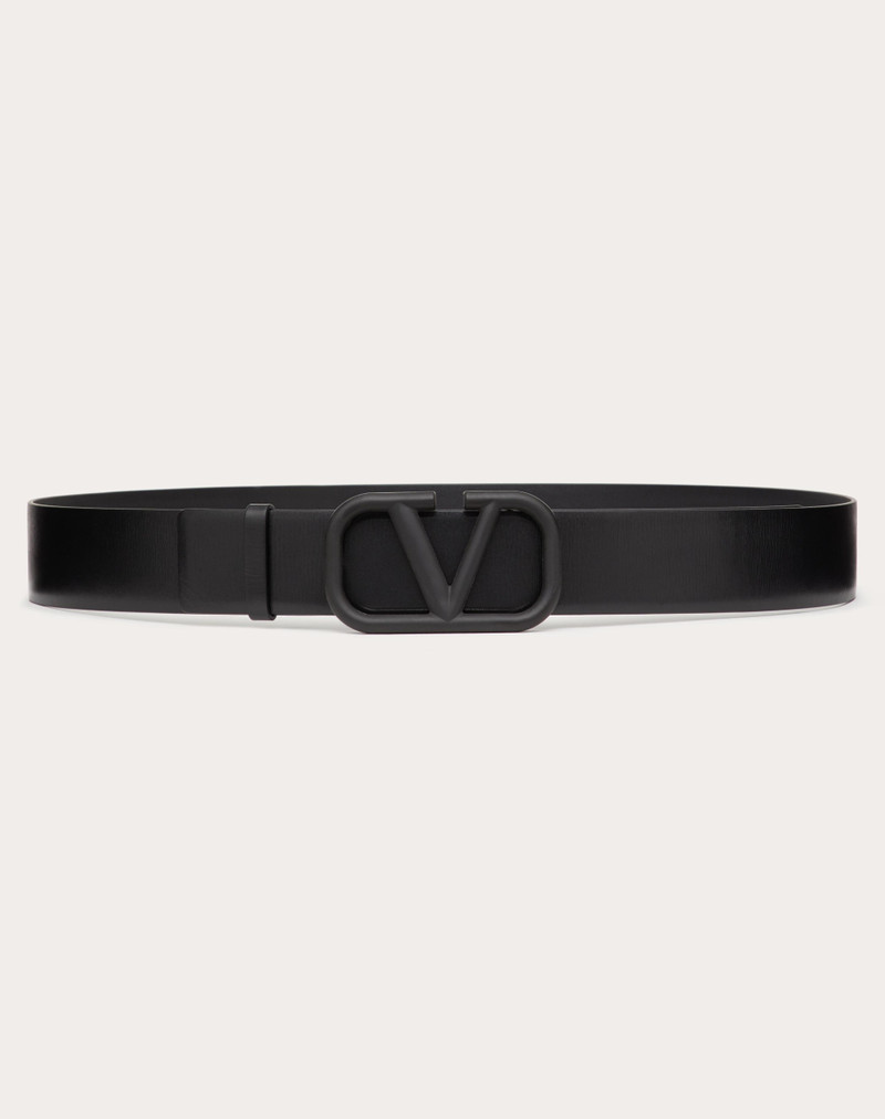 VLOGO SIGNATURE CALFSKIN BELT 1