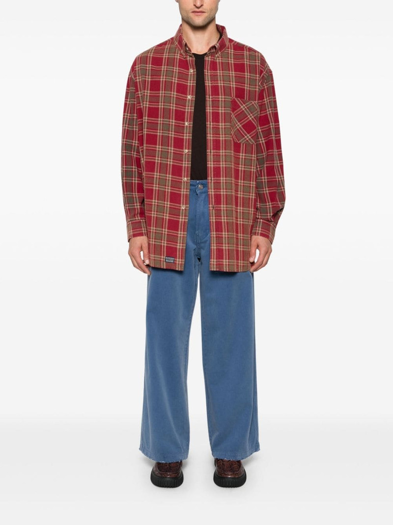 ERL plaid-check shirt outlook