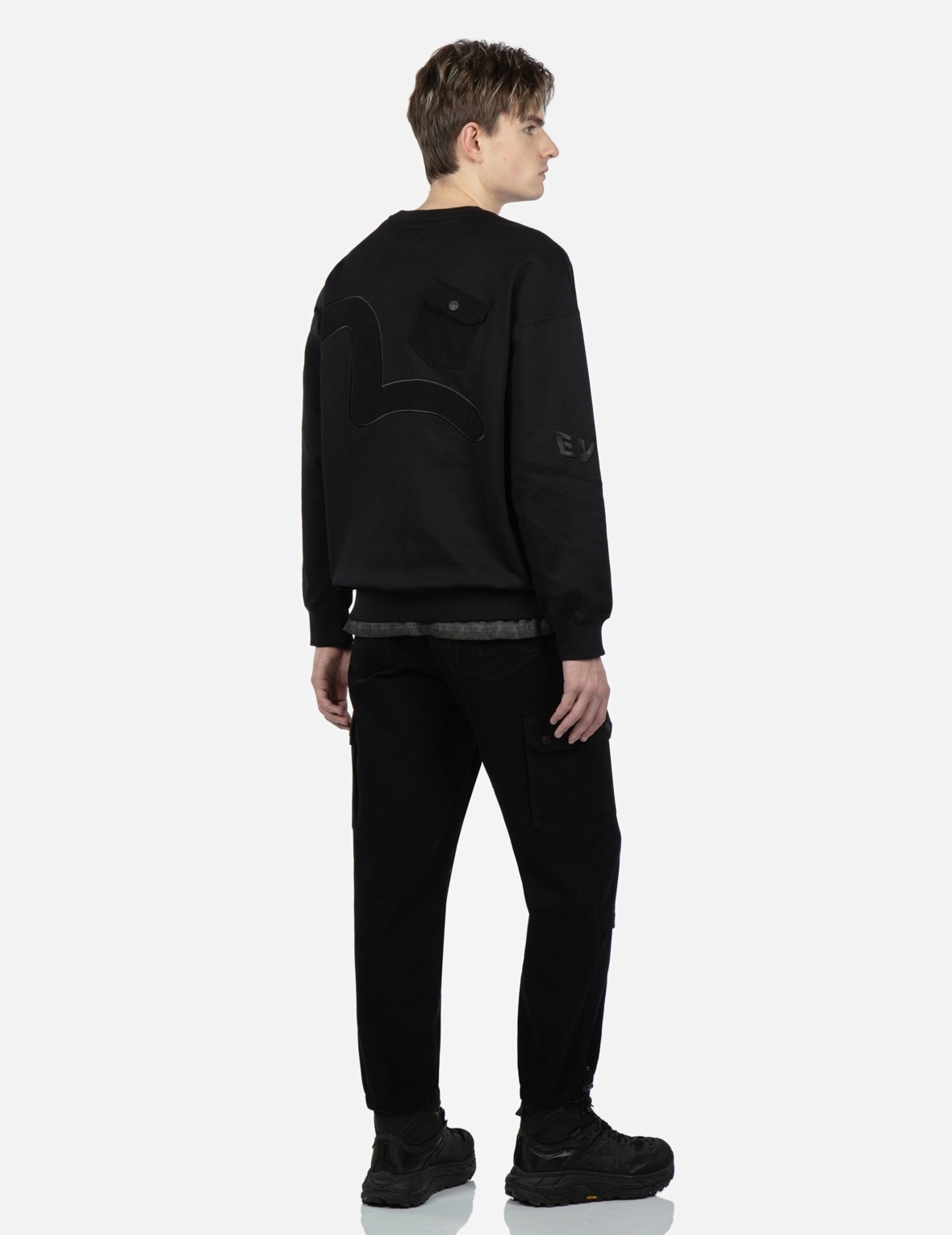 MULTI-POCKET PATCHWORK SWEATSHIRT - 3
