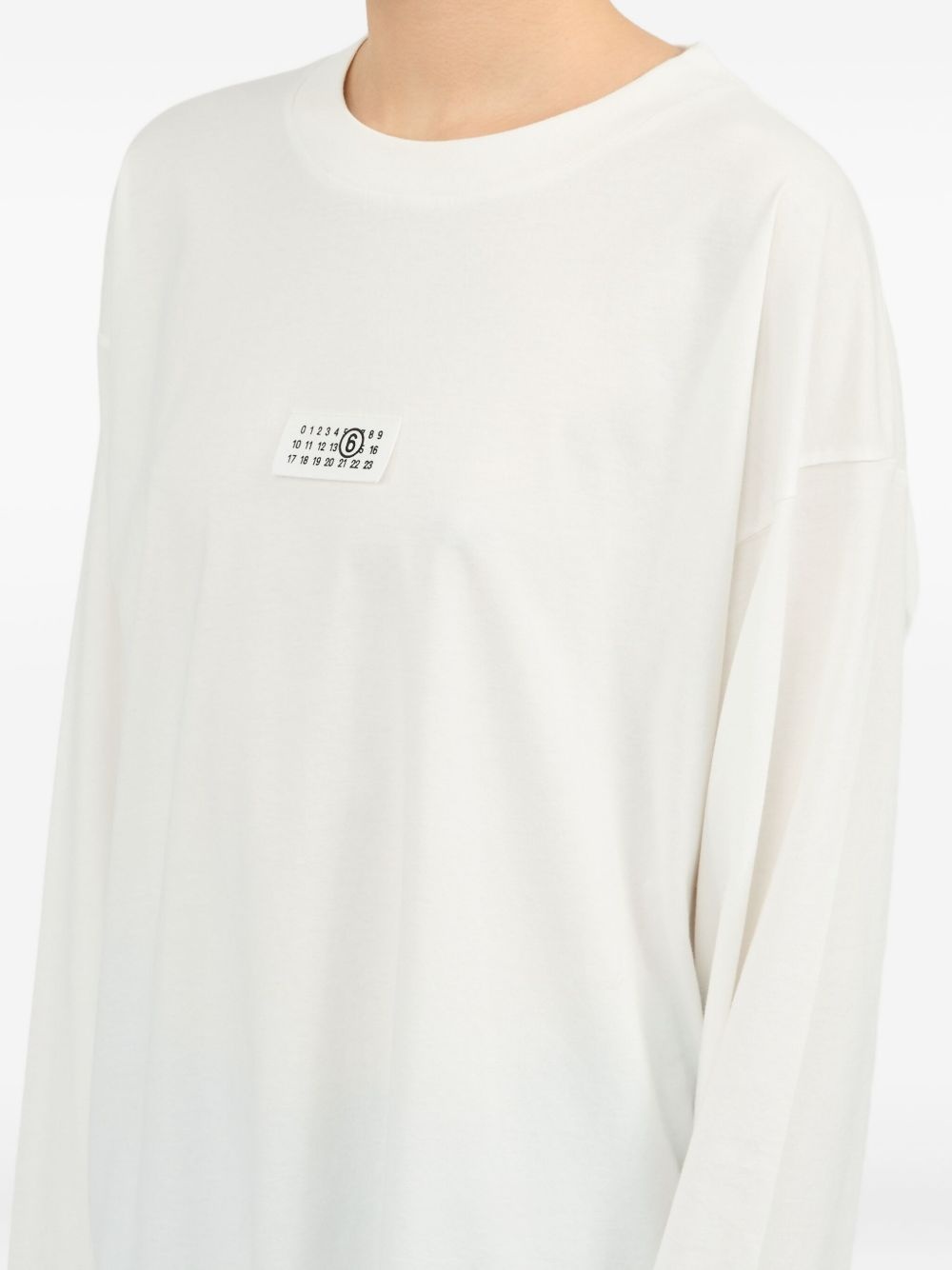 logo-print long-sleeve T-shirt - 7