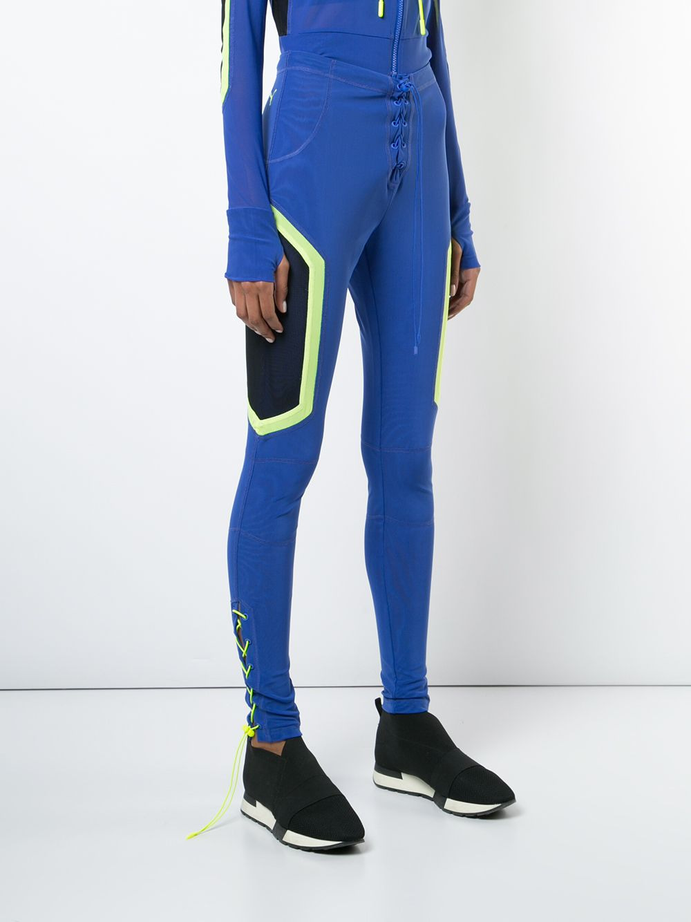 mesh track pants - 3